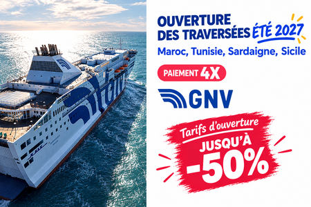 Réservez votre ferry vers l’Algérie